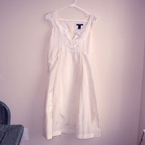 GAP Boho Silk Blend and Lace Dress